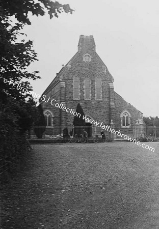 CHURCH DAMAGED BY LIGHTNING